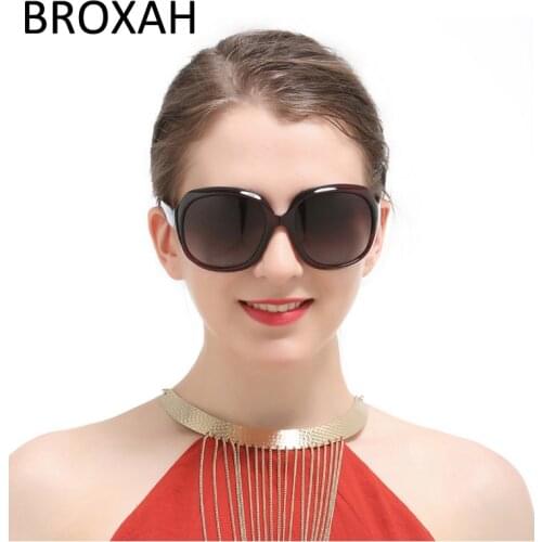 Fashion Oversized Polarized Sunglasses Women Brand Design Retro Vintage Ladies Driving Sun Glasses UV400 Female Shades