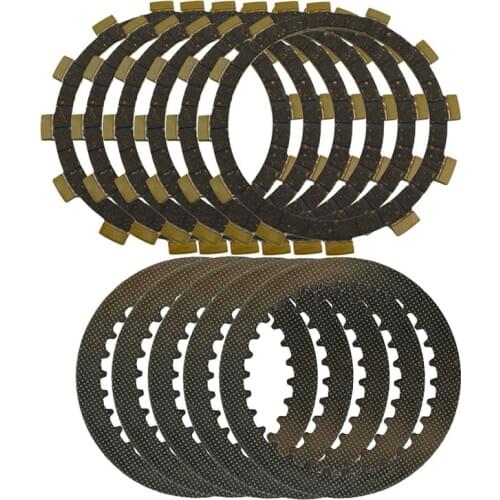 A set Motorcycle Engine Parts Clutch Friction Plates Kit & steel plates For YAMAHA TTR250 TT-R250 TTR 250 1999-2006 4GY
