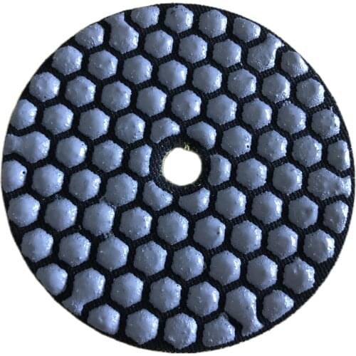 5PCS/Set Set 3 Inch 80mm Dry Polishing Pad Sharp Type Flexible Diamond Polishing Pad For Granite Marble Stone