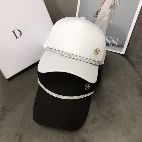 New black baseball cap net red same style ribbon cap for traveling all kinds of casual sun protection Hat Women tide