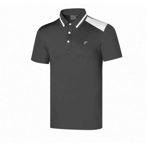 2021 new summer mens golf short-sleeved breathable and quick-drying fashion t-shirt golf apparel free shipping