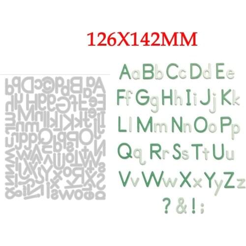 New Arriva Christmas Letter Metal Cutting Dies For Scrapbooking for Album Paper DIY Gift Greeting Card Decoration Embossing Dies