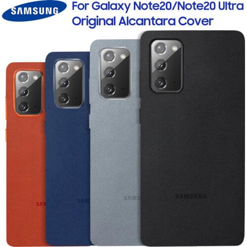 Samsung Original Suede Velvet Fitted Protector Case For Samsung Galaxy Note20 5G Note 20 Ultra Official Phone Cover
