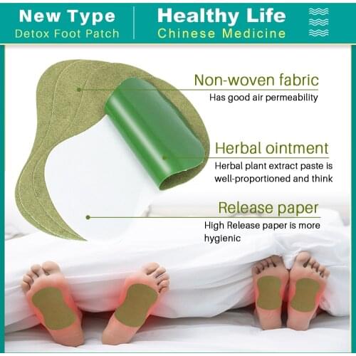 320PCS Detox Foot Patches Wormwood Bamboo Charcoal Pads Foot Care Tool Detoxify Toxins Weight Loss Improve Sleep Foot Sticker