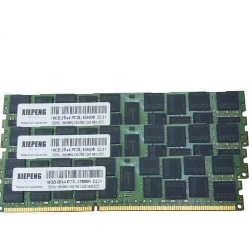 For IBM x3850 x3950 X6 x3530 M4 Server RAM DDR3 32GB 1600MHz PC3-12800R 16GB DDR3L 1600 PC3 12800R 1333 10600 Memory