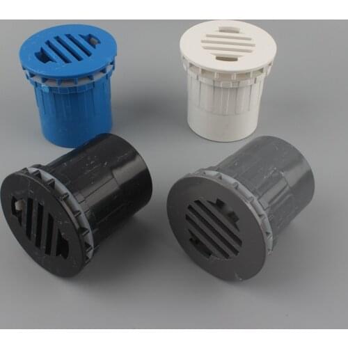 PVC ID 50Mm Fish Connector Tank Drainage Equipment Aquarium Bulkhead Fitting Connector Seafood Pool Drain Fittings