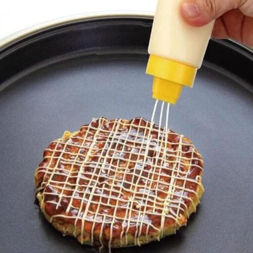 1PC 300ML Party Favors Four Hole Salad Bottle Plastic Seasoning Bottle Oil Bottle and Lid Type Jam Jar Tool 60gA