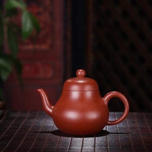 Zisha teapot yixing manual dahongpao recommended monoaromatic think pavilion tea light, gift box packaging on sale