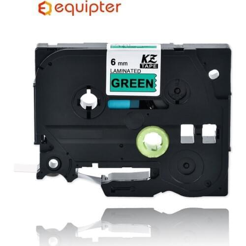 6mm Black on blue tze711 Compatible for Brother p-touch printers tze-711 tz711 tz-711 tz tze 711 label tape ribbon for ptouch