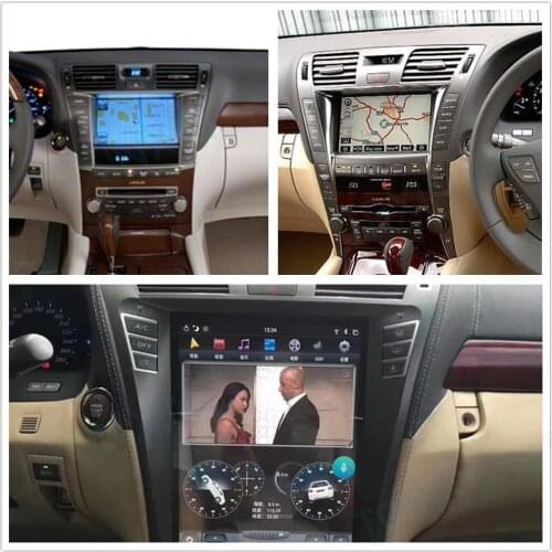 For Lexus LS460 LS600H 2006 - 2012 Android 9 Carplay Radio Player Car GPS Navigation Head Unit Car stereo BT WIFI