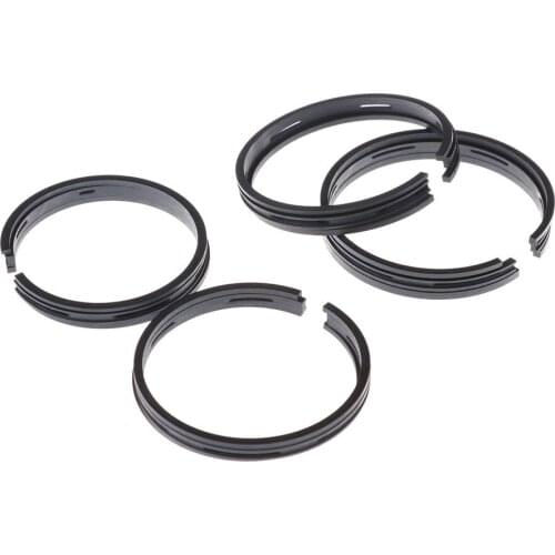 Black Air Compressor Piston Ring, For Direct Driven, Belt Driven Air Compressor Size 42/45/47mm