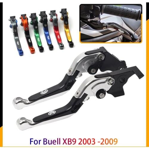 For Buell XB9 All Models 2003 2004 2005 2006 2007 2008 2009 Adjustable Folding Extendable Motorcycle CNC Brake Clutch Levers
