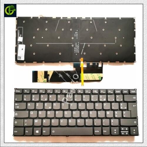 French Azerty Backlit keyboard for Lenovo Ideapad YOGA 530-14 530-14AR 530-14ARR 530-14IKB FLEX6-14 Air14IKBR 730-15 530-15 FR