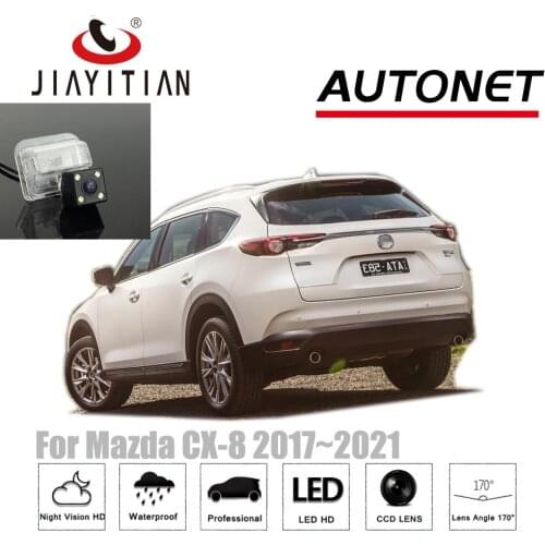JIAYITIAN rear view camera For Mazda CX-8 cx8 2017~2021/CCD/Night Vision/Backup Reverse Camera/parking camera