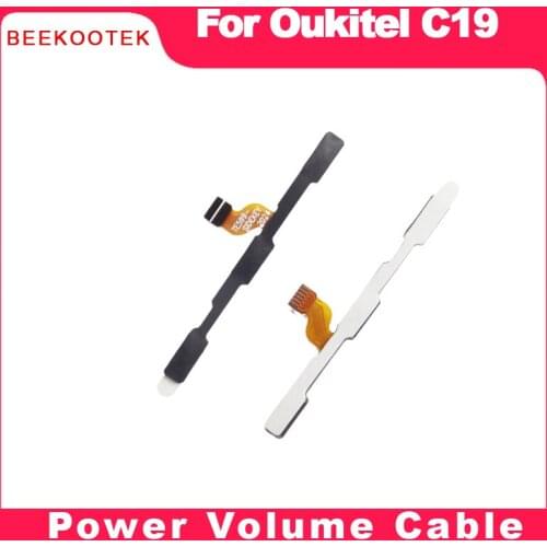 New OUKITEL C19 Side Button Flex Cable Original Power + Volume Button FPC Flex Cable repair accessories for OUKITEL C19 Board