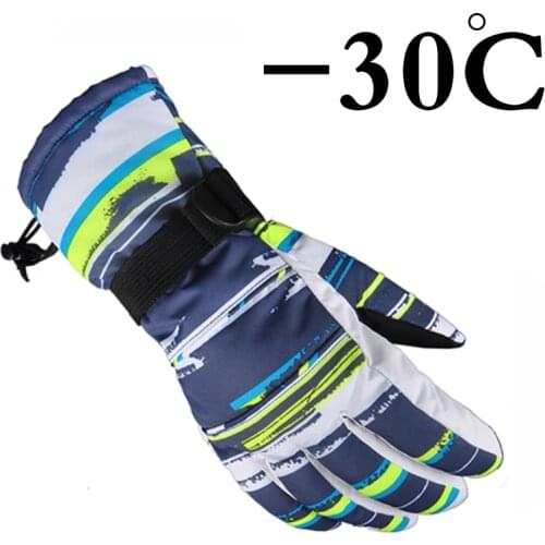 New Mens Ski Gloves Snowboard Gloves Motorcycle Riding Winter children ski Gloves Windproof Waterproof Unisex Snow Gloves