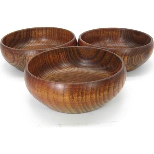 Direct sale of factories chinese/asian/japanese east style whole wood Rice/Noodles/Sushi/Food/Sugar/Soup wood bowl