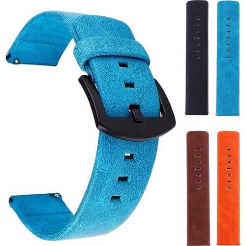 Retro Faux Leather Watch Strap Replacement Watch Band For Samsung GearS3/iwatch Smart Moto360