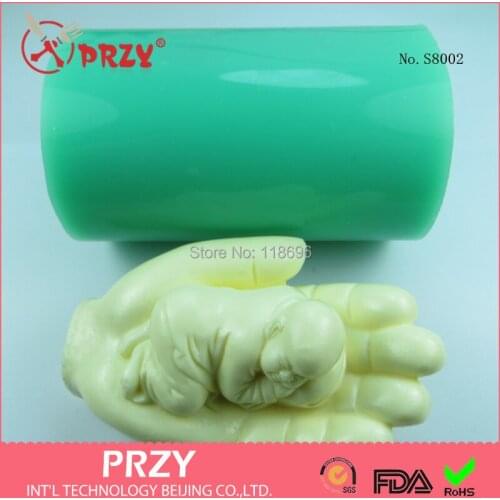 Hot fingered citron modelling silicon soap mold fondant Cake decoration mold fingered Handmade soap mold NO.S8002