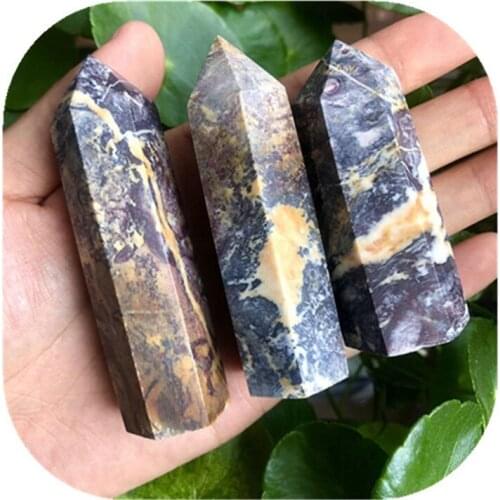 Tiger Jade Wand Point Natural Stones Minerals Crystals Gems Healing Reiki For Home Decoration Gemstones