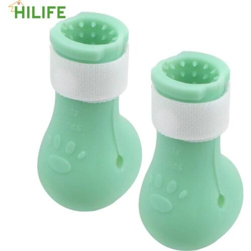 Bath Supplies Cut Nails Bath Anti-Scratch Bite Washing Shoes Pet Washing Anti-Scratch Paw Protector Boots Cat Feet Set