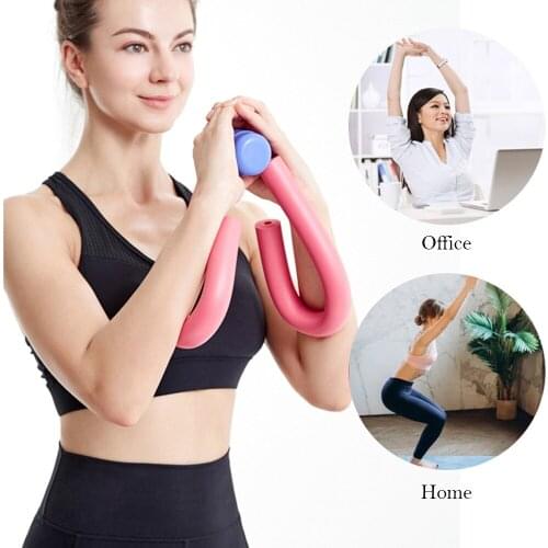 Leg Trainer Leg Muscle Thin Stovepipe Clip Slim Leg Fitness Gym Thigh Master Arm Chest Waist Trainer PVC Training Apparatus Home