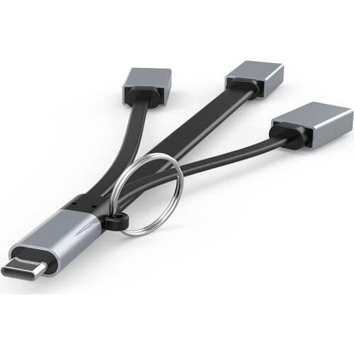 Type-C Male To Female USB cable USBC to 3 port USB splitter for Mouse Keyboard Cable Adapter For Type c port Tablet Smart Phone