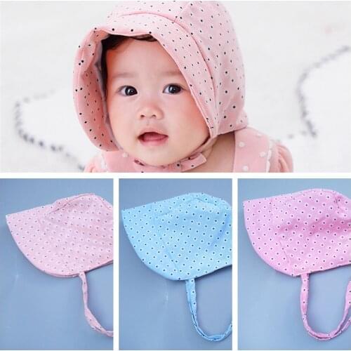 Spring and Autumn Breathable Thin Childrens Sunscreen Ear Protection Court Hat New Male and Female Baby Hood Photography Props