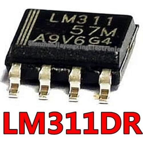10PCS LM311DR SOP8 LM311 SOP-8 SMD 311DR Operational Amplifiers LM311D SOP