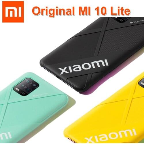 100% Original Xiaomi Mi 10 Lite case fashionable Matte Back protect cover MI10 Lite 5G shell