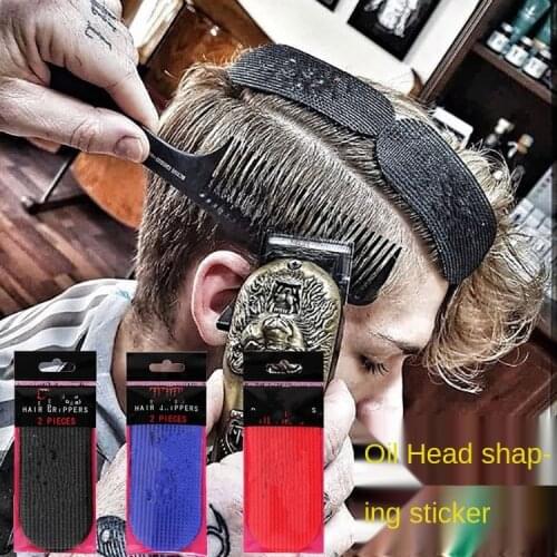 2Pcs/Set Barber Hair Gripper Hair Sticker Tape Hair Holder Hairpin Hair Styling Tools Barber Accessories Salon Hairdressing Tool