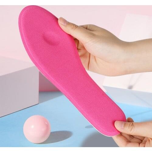 BANGNI Memory Foam Insoles Relax High Heels Slow Rebound Shoe Pads Cushion Breathable Sole Soft Comfort Inserts For Feet Women