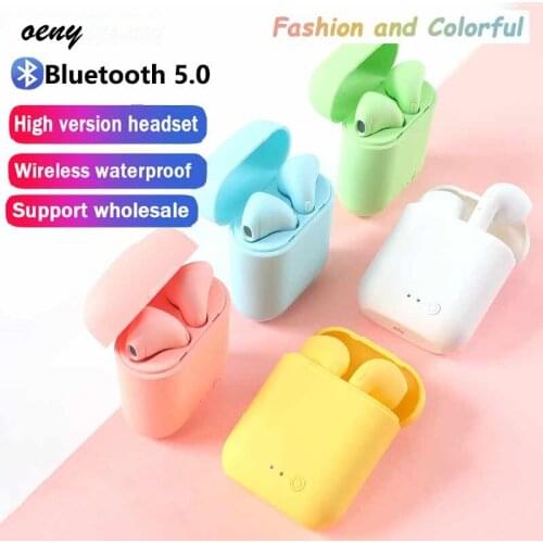 New i7s Tws Bluetooth 5.0 Headset Wireless Earphones With Mic Charging Pod For all Smart Phone Mini Earbuds Sports Headphones