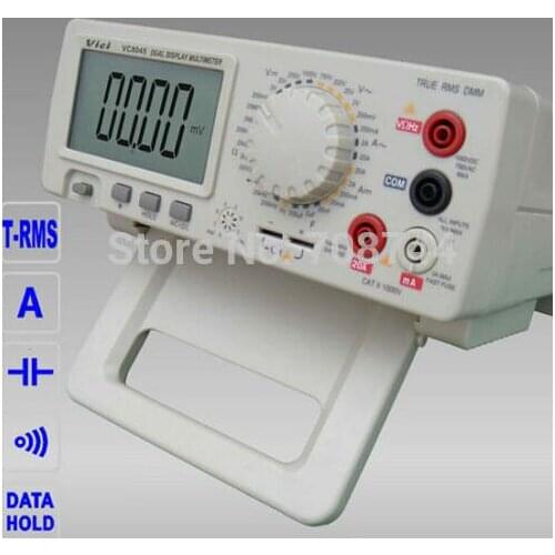Digital Multimeter VC8045 Bench Top 4 1/2 True RMS DCV/ACV/DCA/ACA