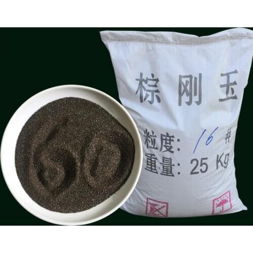 Brown Corundum for Precision Casting Floor Refractory P Sand