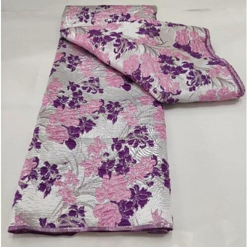 Nigerian Lace Fabric 2021 High Quality Brocade Jacquard Lace for Bridal Materials Nigerian Brocade Fabric For P1126