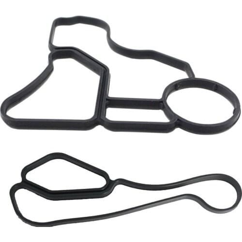 NEW-11428637821 11428637820 Engine Oil Filter Housing Seal Gaskets for BM-W E60 E82 E83 E84 E90 E92 E93