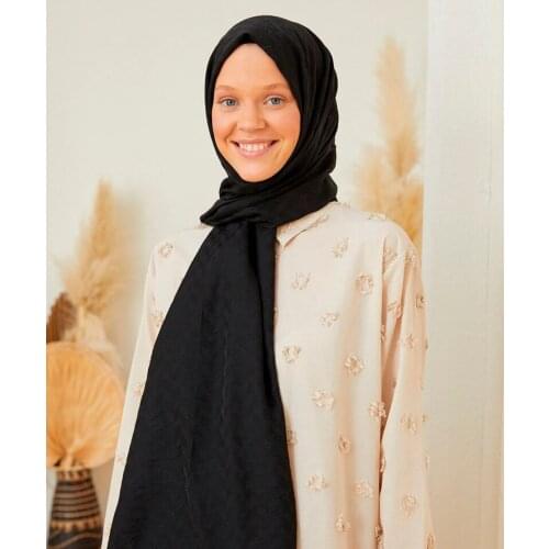 Salland Freya Series Black Shawl Comfortable Product Fashion Flexible and Breathable Comfy Fabric Quality Robust Original Does Easy Use Quality Shawl Stylish Designs Casual Does Not Wrinkle Patterned Freya1