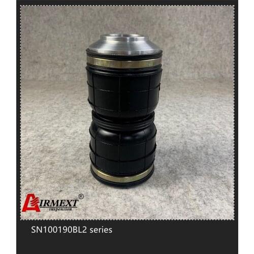 SN100190BL2-BCV /Fit BC coilover (Thread pitch M50*1.5mm)Air suspension Double convolute rubber airspring/airbag shock absorber