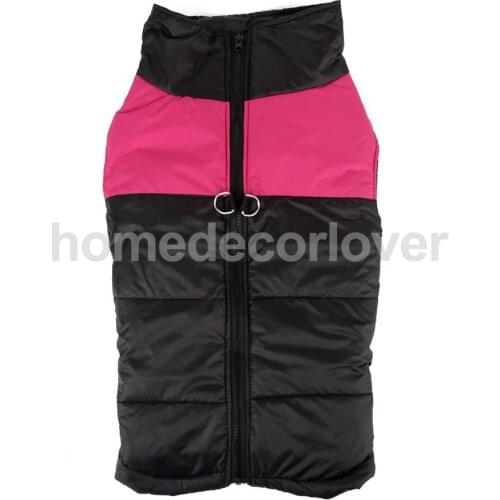 Waterproof Small Dog Coat Jacket Clothes Warm Quilted Padded Puffer Vest Size XS