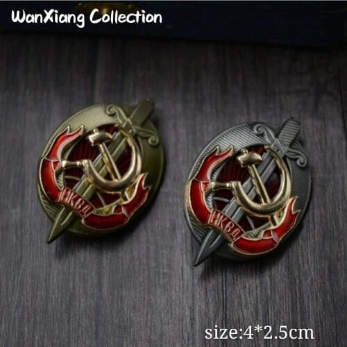 Top quality CCCP KGB badge Soviet Honored Worker of the Order Russia Medal pin brooch