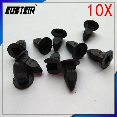 10x Car Fastener Clips Bumper Inner Fender Rivets Push Door Trim Cover Front Rear Wheel Clip For Audi A4 Mass Passat B5 K54