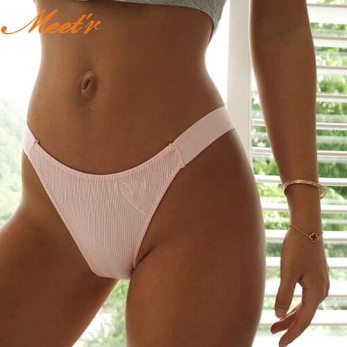 Mett'r Sexy Panties Lingerie Seamless Women Elasticity Underwear Temptation Low-waist G String Female Breathable Underpant