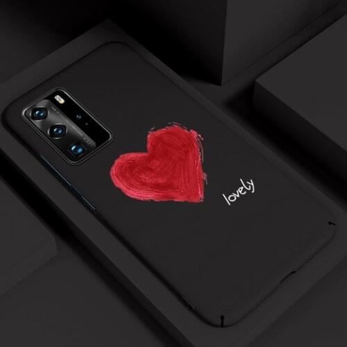 Ultra-thin Colorful Matte Hard PC Phone Case For Huawei P40 P30 P20 lite Mate 30 20 10 Pro Luxury Cute Shockproof Frosted Cover