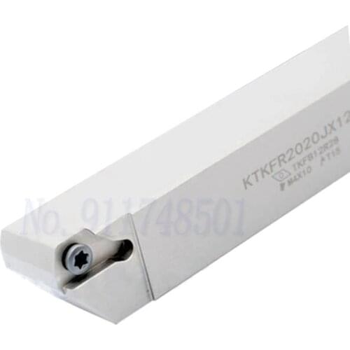1pc KTKFR1010JX16 KTKFR1212JX16 B-KTKFL1212JX12 B-KTKFL2020JX12 High-Speed Spring Steel CNC Lathe External Grooving Tool Holder