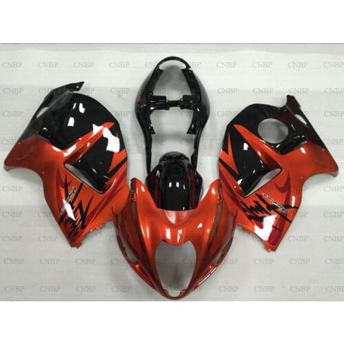 Gsx 1300R 1997 - 2007 Body Kits GSXR 1300 1998 Fairings for Suzuki GSXR1300 2003 Orange Gold Black Fairings