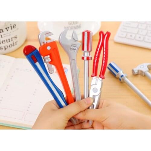 Personality Hardware Tools Korean Stationery Creative Ballpoint Pens Quality Pen Office School Supplies For Gift
