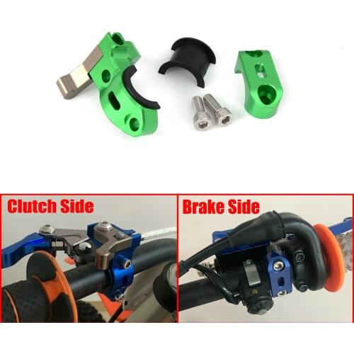 NICECNC Rotating Bar Clamp Kit w/ Hot Start Lever For Kawasaki KLX450R KX250F KX450F KXF250 450 Suzuki RMZ250 RMZ450 RMZ 250 450