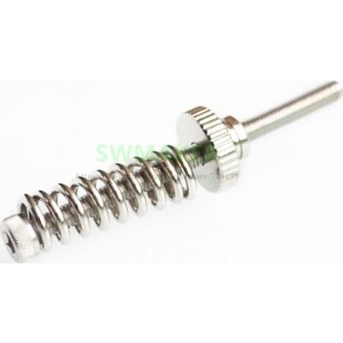 1pcs Reprap leveling component M3 screw+ leveling spring + M3 nut set for hot bed 3D printer accessories