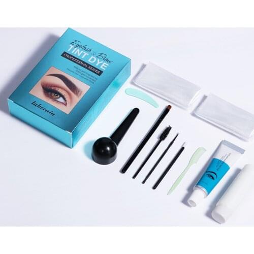 Eyebrow Cream Set Eyebrow Dye Cream Eyelash Dye Cream Eyebrow Cream Black Brown Maroon Precision Eyelash Dyeing